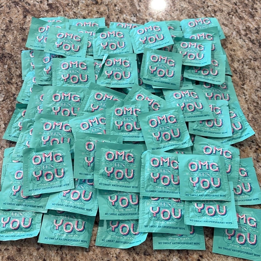 LA Fresh OMG It’s You No Sweat Antiperspirant Wipes (Pack of 75) expired